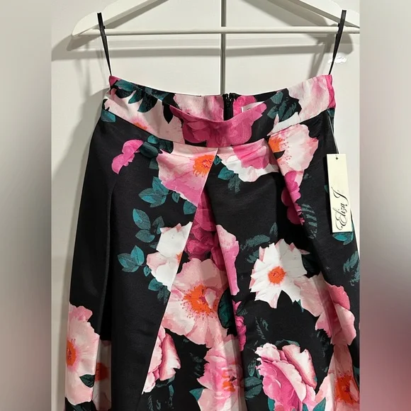 Eliza J Floral Maxi Skirt size 6 - Picture 3 of 6